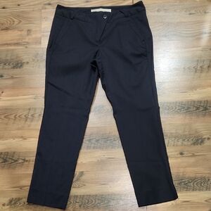 Marithe Francois‎ Girbaud Womens Virgin Wool Blend Navy Tailor Suit Pant Size 29